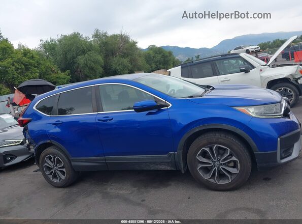 7FARW2H53LE007441 2020 HONDA CR-V Blue Rear interior view