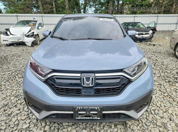 7FARW2H53NE041978 2022 HONDA CR-V Blue Vista frontal