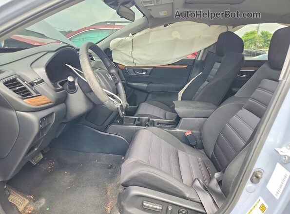7FARW2H53NE041978 2022 HONDA CR-V Blue Vista interior delantera