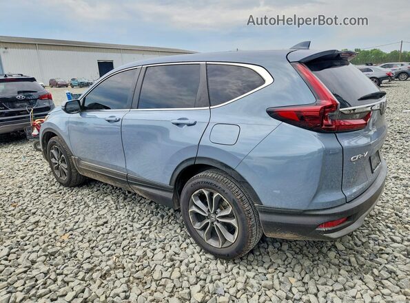 7FARW2H53NE041978 2022 HONDA CR-V Blue Trasero izquierdo
