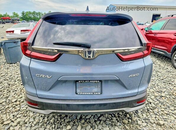 7FARW2H53NE041978 2022 HONDA CR-V Blue Vista trasera