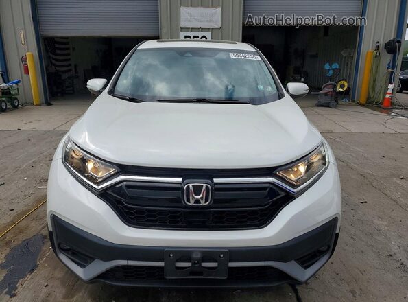 7FARW2H54NE022369 2022 HONDA CR-V White Դիմացի տեսք