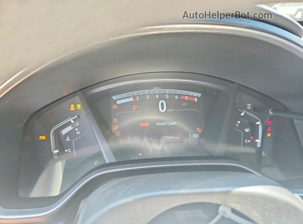 7FARW2H54NE033159 2022 HONDA CR-V Gray Вид щитка приладів