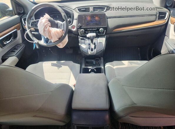 7FARW2H55JE082350 2018 HONDA CR-V Blue წინა პანელის ხედი