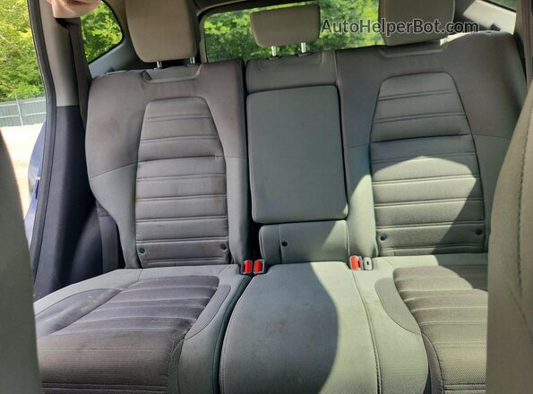7FARW2H55JE082350 2018 HONDA CR-V Blue უკანა სავარძლების ხედი