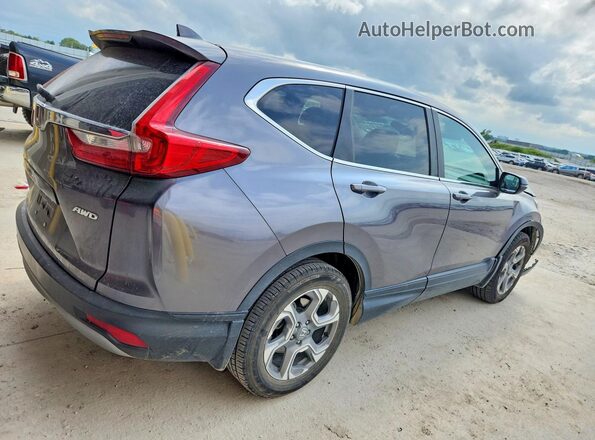7FARW2H56JE023162 2018 HONDA CR-V Gray უკანა მარჯვენა