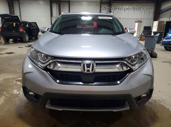 7FARW2H56KE046880 2019 HONDA CR-V Silver Առջևի վահանակի տեսք