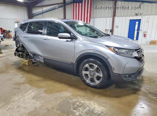 7FARW2H56KE046880 2019 HONDA CR-V Silver Հետևի տեսք