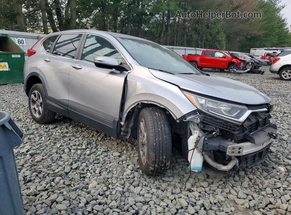7FARW2H56KE056762 2019 HONDA CR-V Silver Առջևի աջ
