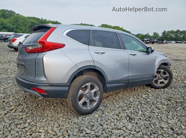 7FARW2H56KE056762 2019 HONDA CR-V Silver Հետևի աջ