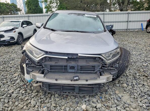 7FARW2H56KE056762 2019 HONDA CR-V Silver Դիմացի տեսք