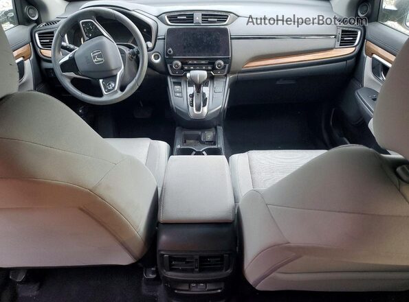 7FARW2H56KE056762 2019 HONDA CR-V Silver Առջևի վահանակի տեսք