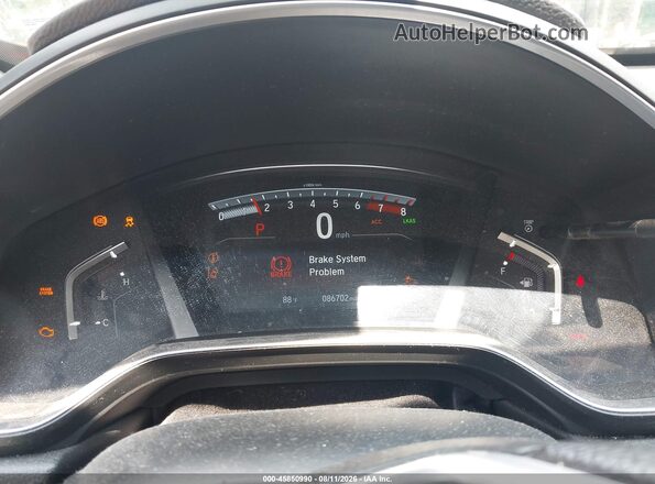 7FARW2H56KE062187 2019 HONDA CR-V Серый Вид задних сидений