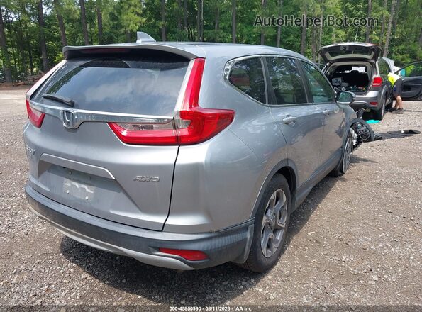 7FARW2H56KE062187 2019 HONDA CR-V Серый Задняя правая четверть