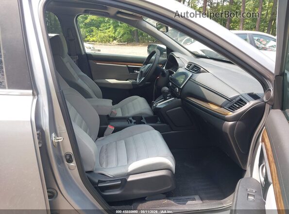 7FARW2H56KE062187 2019 HONDA CR-V Серый Вид салона спереди