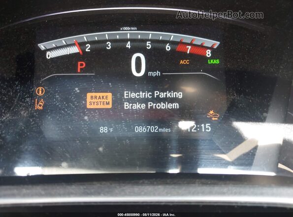 7FARW2H56KE062187 2019 HONDA CR-V Серый 