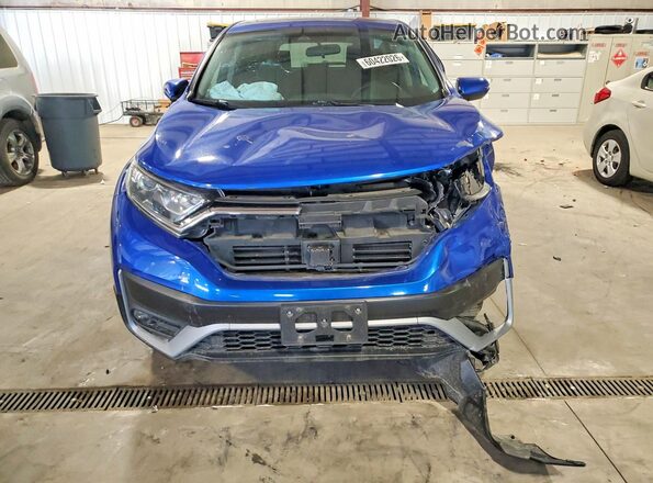 7FARW2H56ME011842 2021 HONDA CR-V Blue წინა ხედი