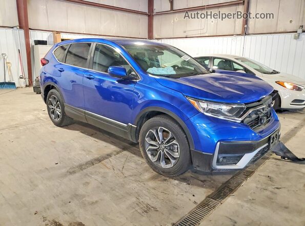 7FARW2H56ME011842 2021 HONDA CR-V Blue წინა მარჯვენა