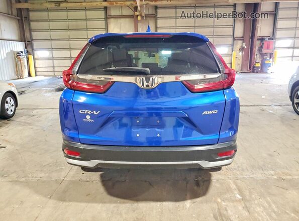 7FARW2H56ME011842 2021 HONDA CR-V Blue უკანა ხედი