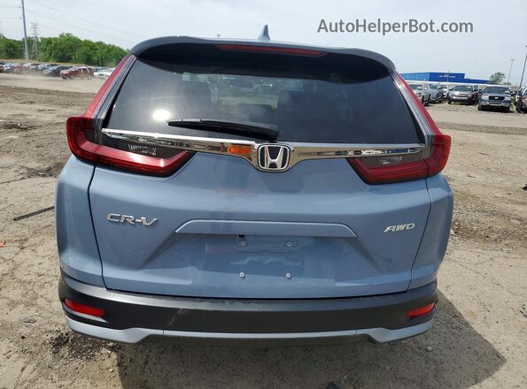 7FARW2H56NE038511 2022 HONDA CR-V Blue Widok z tyłu
