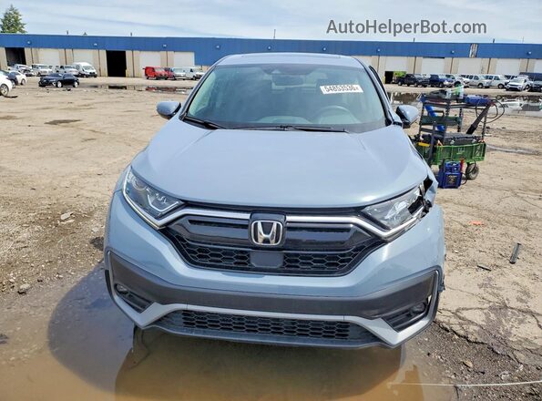 7FARW2H56NE038511 2022 HONDA CR-V Blue Widok z przodu
