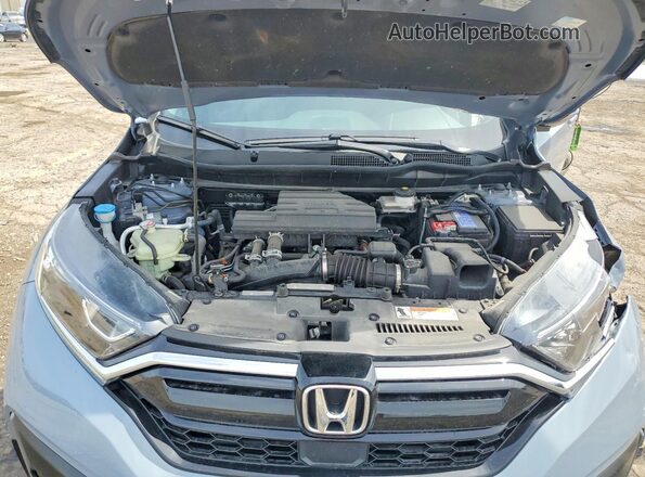 7FARW2H56NE038511 2022 HONDA CR-V Blue Widok komory silnika