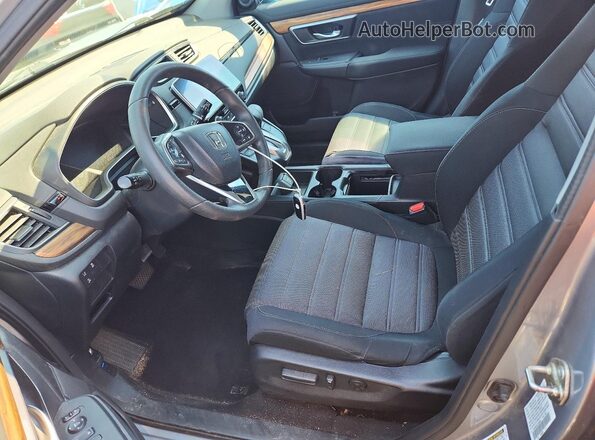 7FARW2H57JE009321 2018 HONDA CR-V Silver წინა სალონის ხედი