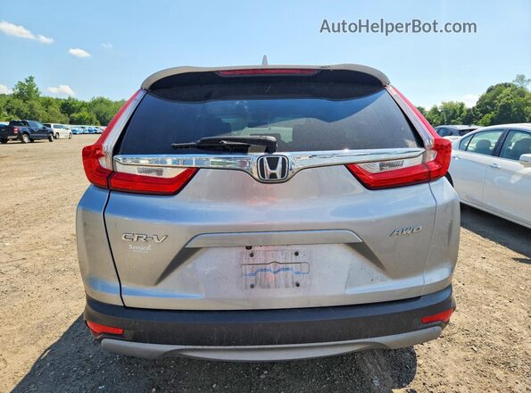 7FARW2H57JE009321 2018 HONDA CR-V Silver უკანა ხედი