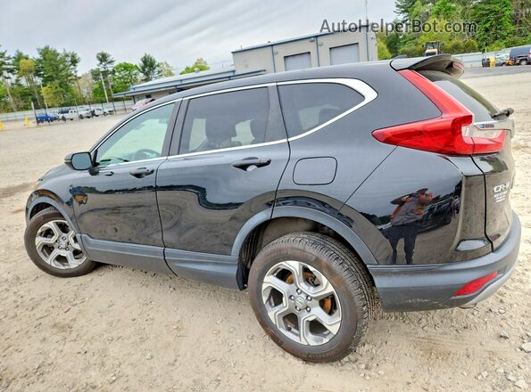 7FARW2H57JE025793 2018 HONDA CR-V Black Հետևի ձախ