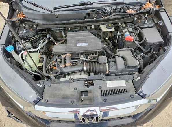 7FARW2H57JE025793 2018 HONDA CR-V Black Շարժիչի բաժամունքի տեսք