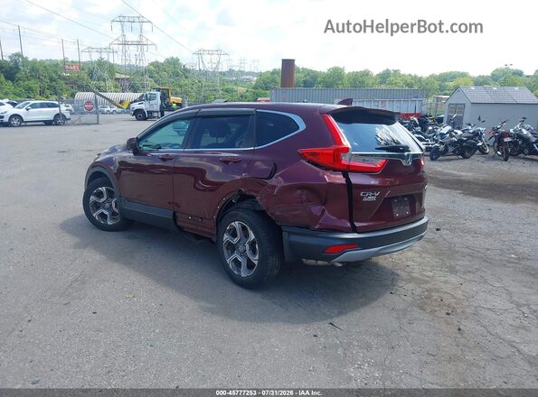 7FARW2H57JE043629 2018 HONDA CR-V Burgundy უკანა მარცხენა