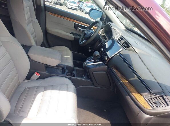 7FARW2H57JE043629 2018 HONDA CR-V Burgundy წინა სალონის ხედი