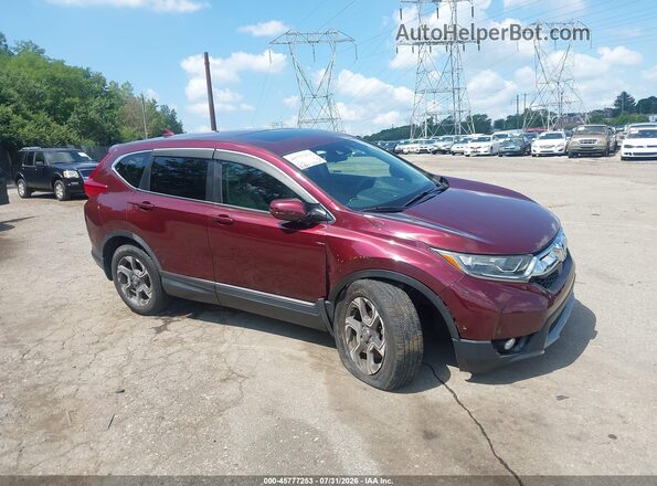 7FARW2H57JE043629 2018 HONDA CR-V Burgundy 