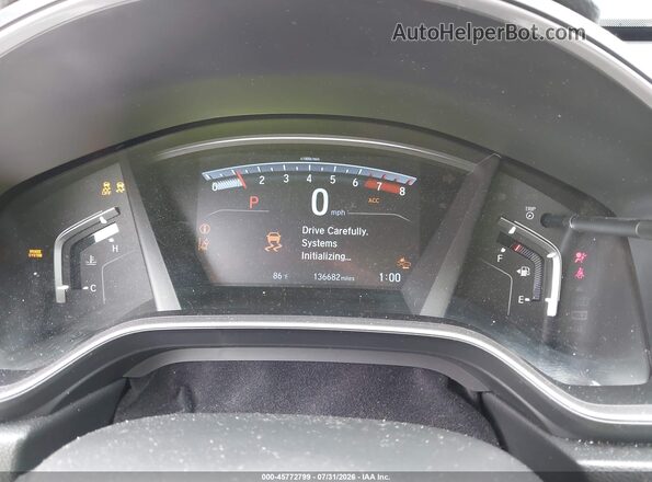 7FARW2H57LE007023 2020 HONDA CR-V Gray უკანა სავარძლების ხედი