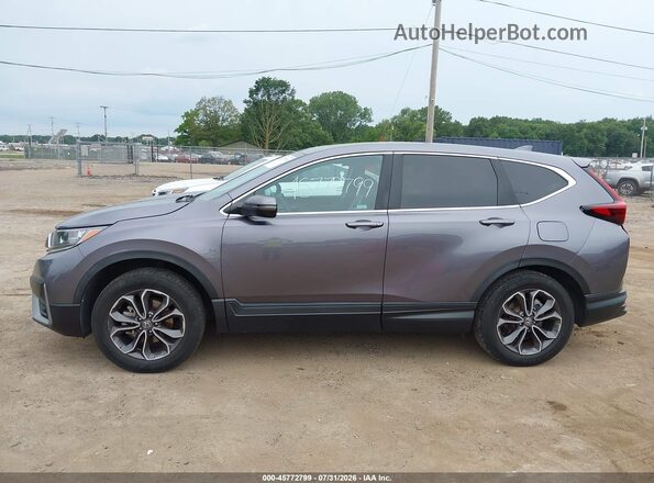 7FARW2H57LE007023 2020 HONDA CR-V Gray 