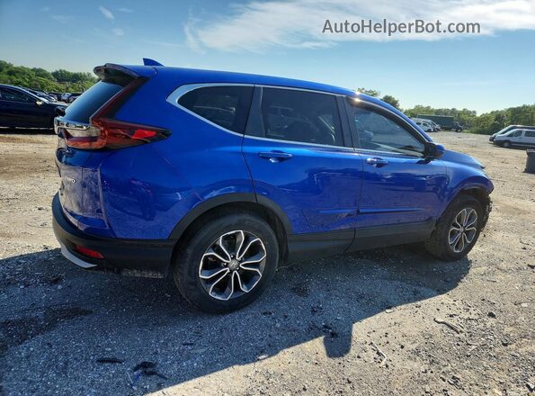 7FARW2H57LE017874 2020 HONDA CR-V Blue Հետևի աջ