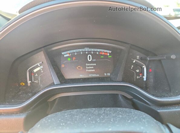7FARW2H57LE017874 2020 HONDA CR-V Blue Սարքավորումների վահանակի տեսք