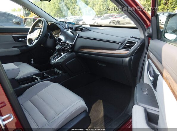 7FARW2H57ME002468 2021 HONDA CR-V Красный Вид салона спереди