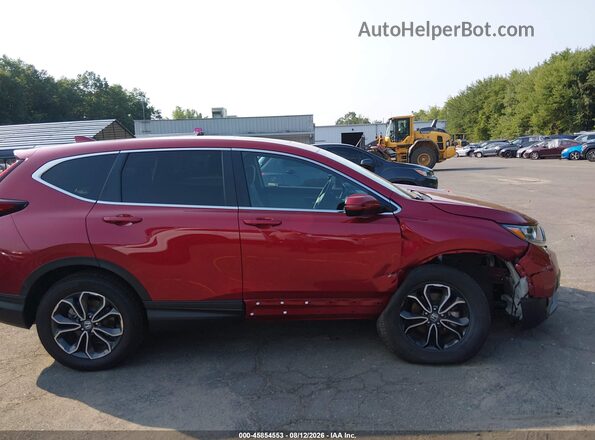 7FARW2H57ME002468 2021 HONDA CR-V Красный Панорамный вид салона 360°