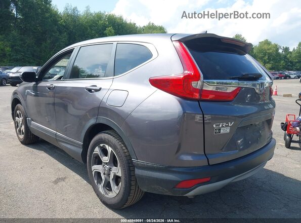7FARW2H58JE011613 2018 HONDA CR-V Gray Trasero izquierdo