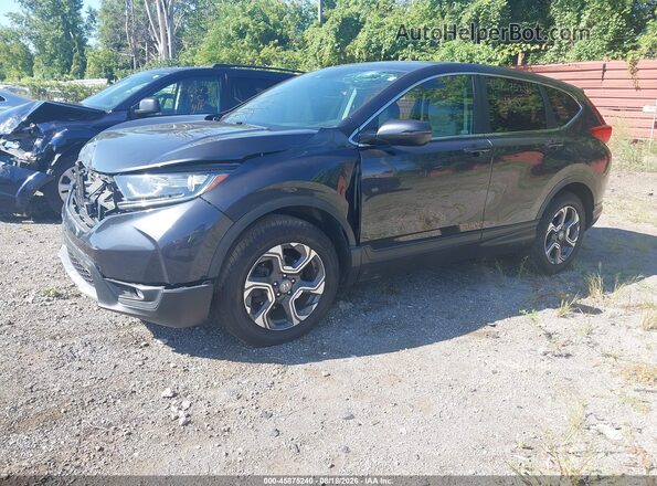 7FARW2H58JE034597 2018 HONDA CR-V Gray Front left