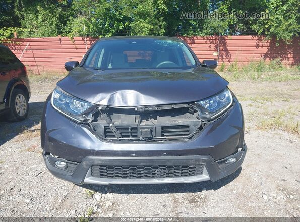 7FARW2H58JE034597 2018 HONDA CR-V Gray Instrument cluster view