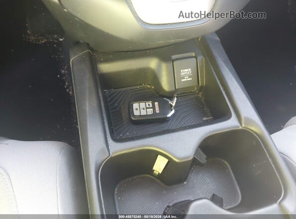 7FARW2H58JE034597 2018 HONDA CR-V Gray Dashboard view