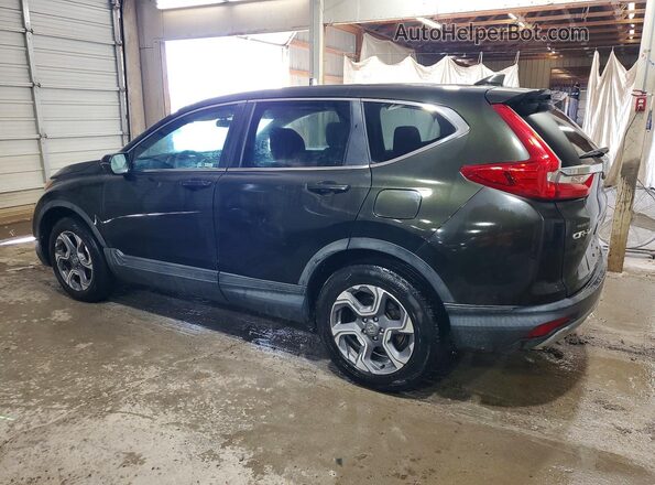 7FARW2H58JE095500 2018 HONDA CR-V Green Trasero izquierdo