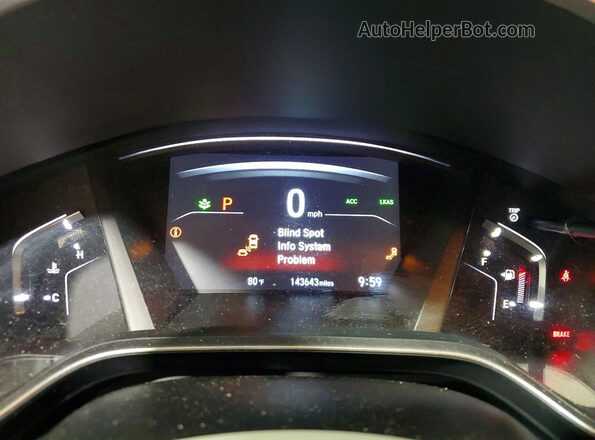7FARW2H58JE095500 2018 HONDA CR-V Green Vista del cuadro de instrumentos