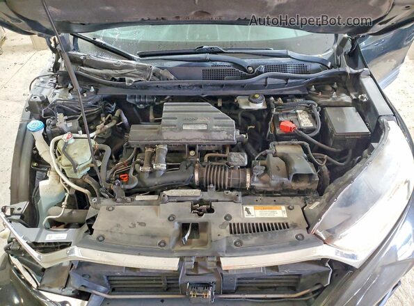 7FARW2H58JE095500 2018 HONDA CR-V Green Vista del compartimento del motor
