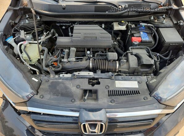 7FARW2H58NE009821 2022 HONDA CR-V Gray უკანა სალონის ხედი