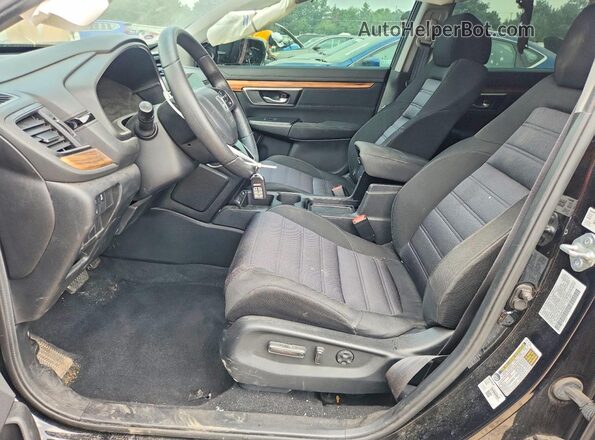 7FARW2H58NE009821 2022 HONDA CR-V Gray წინა სალონის ხედი