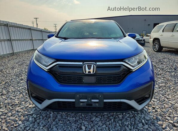 7FARW2H58NE035786 2022 HONDA CR-V Blue წინა ხედი