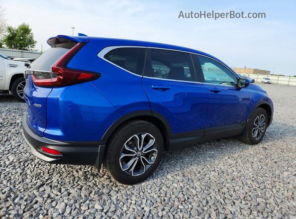 7FARW2H58NE035786 2022 HONDA CR-V Blue უკანა მარჯვენა
